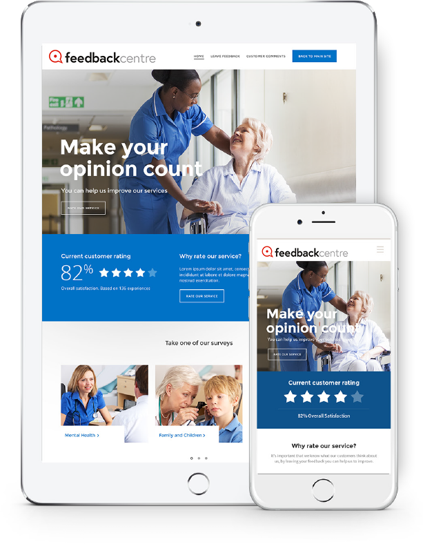 Feedback Centre screenshot